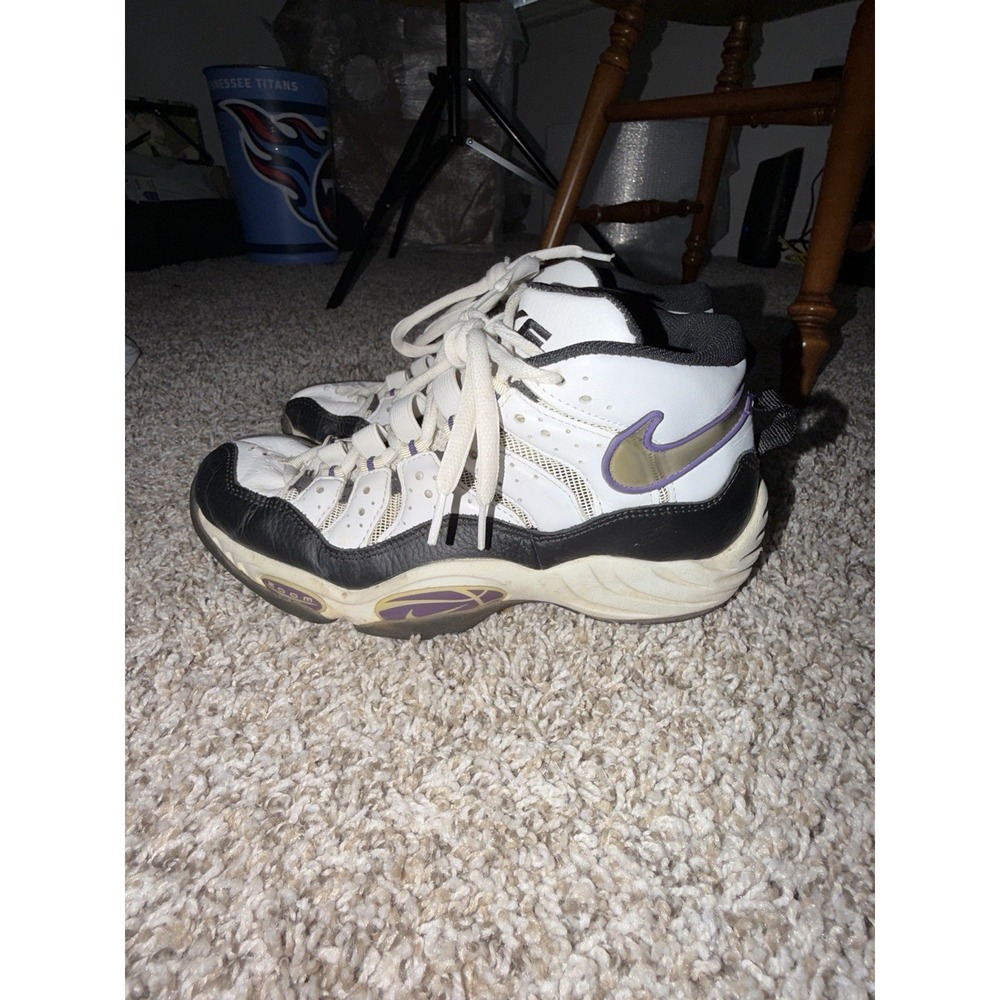 1997 Nike AIR ZOOM 1.0 FLIGHT PENNY TIM HARDAWAY JASON KIDD‎ CONCORD US 10.5 - Picture 5 of 6